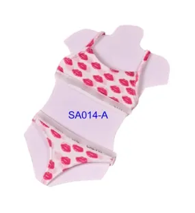 1/6 Scale Female Figure Doll Clothes: Sport Pattern Underwear