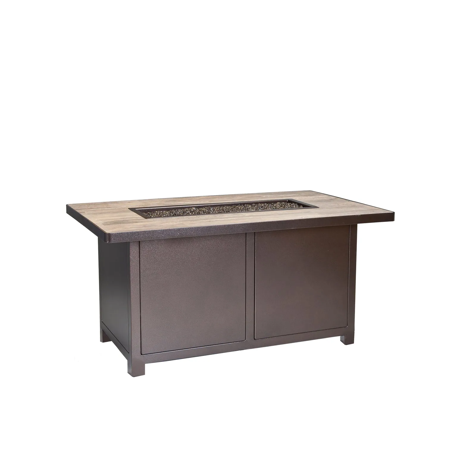 30"x50" Rectangle Capri Iron Fire Pit Quick Ship by Ow Lee