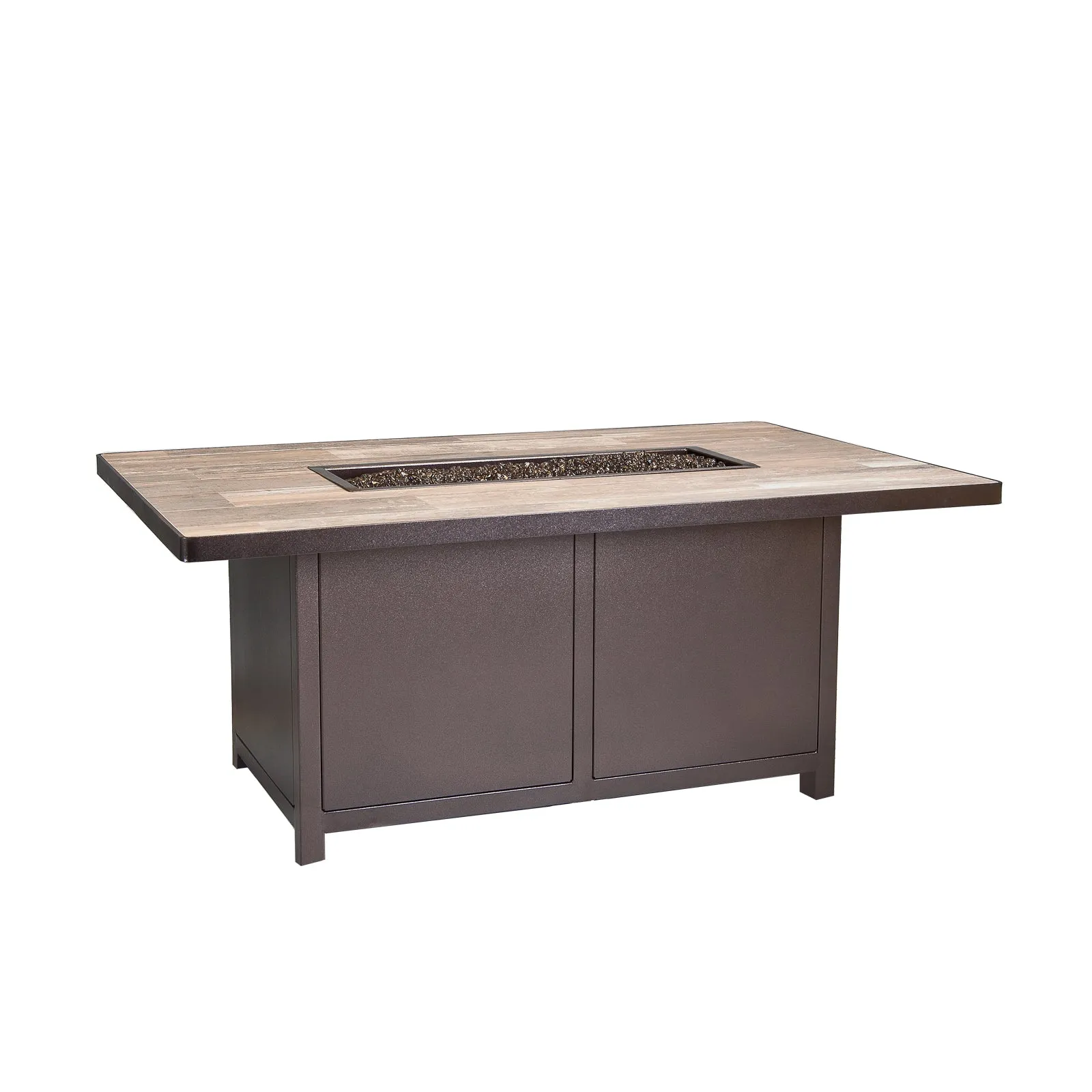 36"x58" Rectangle Capri Iron Fire Pit by OW Lee